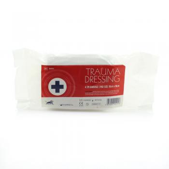 Επίδεσμος Αιμοστατικός Trauma Dressing με Επίθεμα 10 x 18 cm του Βρετανικού οίκου Blue Lion Medical