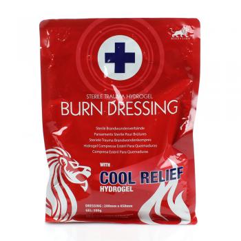 Επίθεμα Εγκαυμάτων 20x45 cm Burn Dressing με Gel Cool Relief του Βρετανικού οίκου Blue Lion Medical