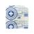 Αποστειρωμένο Αυτοκόλλητο Επίθεμα Γάζας 7.5 x 7.5 cm Adhesive Dressing Pad της Blue Lion Medical Αγγλίας