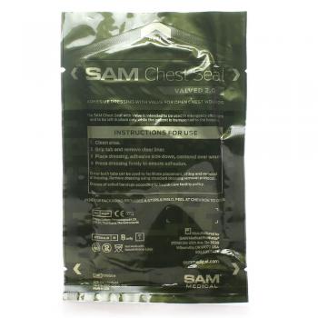Θωρακικό Επίθεμα με Βαλβίδα Chest Seal του οίκου SAM Medical Products Αμερικής