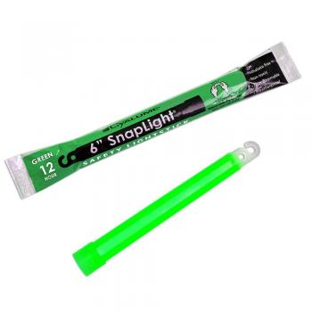 Χημική Ράβδος Φωτισμού 12 ωρών πράσινη Snaplight 6'' του οίκου Cyalume® Technologies Αμερικής