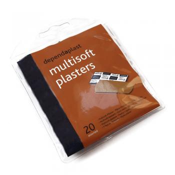 Λευκοπλάστες Απαλοί Multisoft σε συσκευασία 20 τεμαχίων του οίκου Reliance Medical Αγγλίας