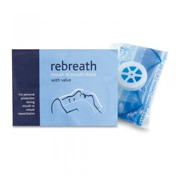 Μάσκα Ανάνηψης Μιας Χρήσης CPR Rebreath Shield του οίκου Reliance Medical Αγγλίας