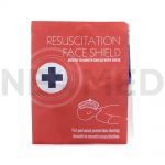 Μάσκα Ανάνηψης Μιας Χρήσης CPR Resuscitation Face Shield του οίκου Blue Lion Medical Αγγλίας