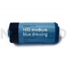 Επίδεσμος Τραύματος για Χώρους Εστίασης με Επίθεμα 12 x 12 cm MasterChef HSE Blue Medium του οίκου Reliance Medical Αγγλίας