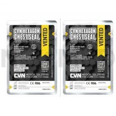 Θωρακικό Επίθεμα CVN Hexagon Chest Seal Vented - DUO Pack