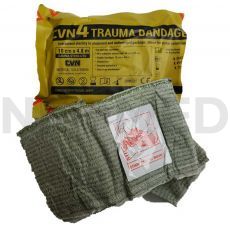Αιμοστατικός Επίδεσμος Στρατιωτικός CVN4 Trauma Bandage 10cm x 4.8m