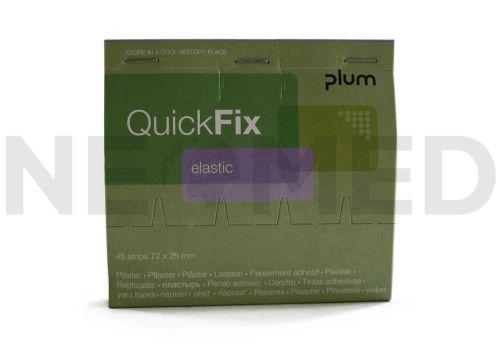 Τσιρότα Ελαστικά QuickFix Elastic 7.2 x 2.5 cm του οίκου PLUM Δανίας