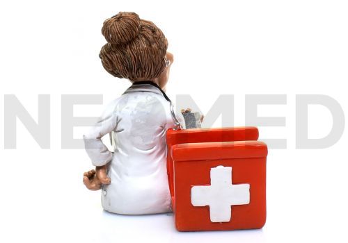 Θήκη Επαγγελματικών Καρτών για Γυναίκες Γιατρούς 10 cm από τη NEOMED
