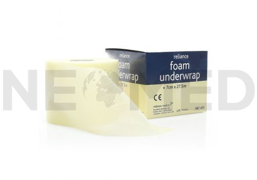 Ταινία Αράχνη 7 cm x 27.5 m Foam Underwrap του Αγγλικού Οίκου Reliance Medical