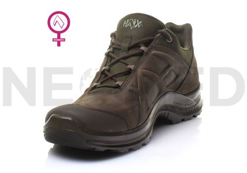 Παπούτσια Δερμάτινα Ορεινής Πεζοπορίας Black Eagle Nature GTX Low Women Brown/Olive του Γερμανικού Οίκου HAIX