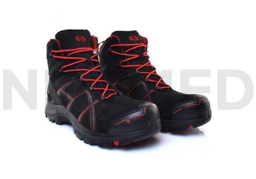 Παπούτσια Ασφαλείας S3 Safety 40.1 Mid Black-Red του οίκου HAIX Γερμανίας