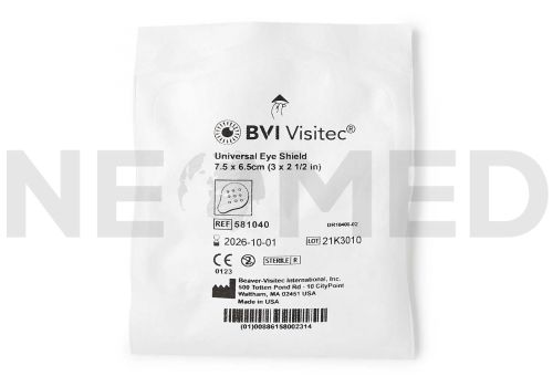 Κάλυμμα ματιού BVI Visitec® σε αποστειρωμένη συσκευασία τεμαχίου