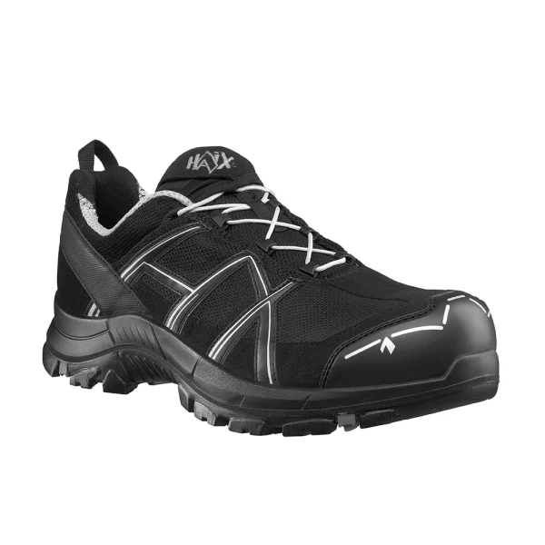 HAIX Black Eagle Safety 41.1 Low Black Silver