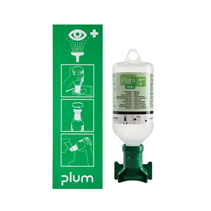 Σταθμός Πλύσης Οφθαλμών PLUM 0.9% NaCl 500ml