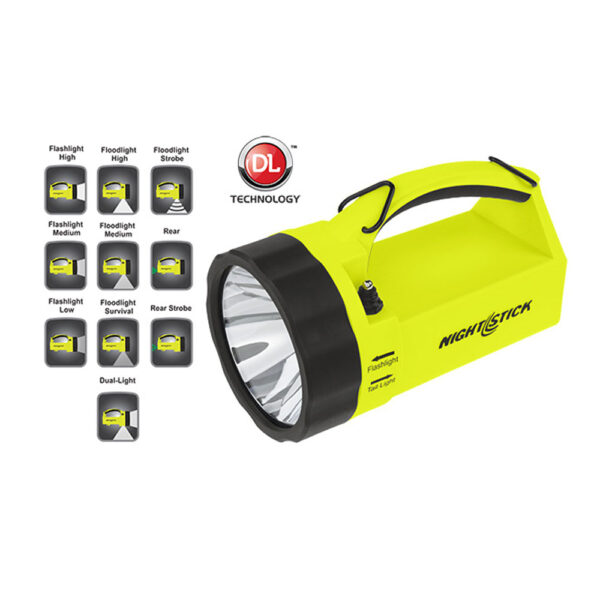 Φακός LED Αντιεκρηκτικός Επαναφορτιζόμενος Bayco NightStick VIRIBUS Dual Light XPR-5580G