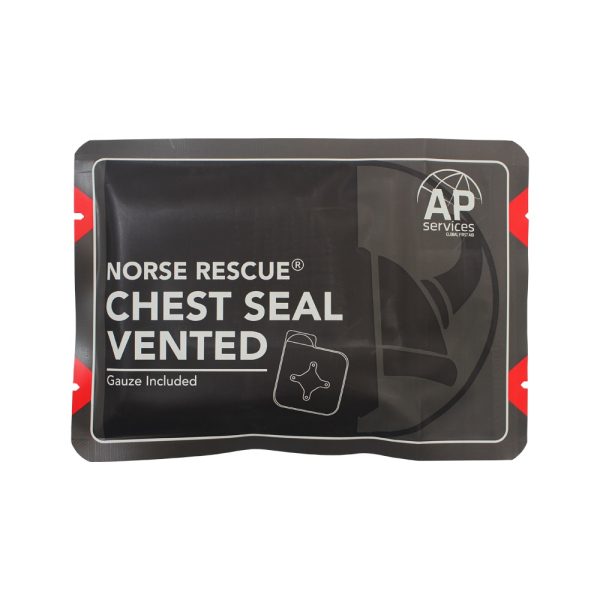 Θωρακικό επίθεμα τραύματος BR-00187 Norse Rescue Chest Seal Vented
