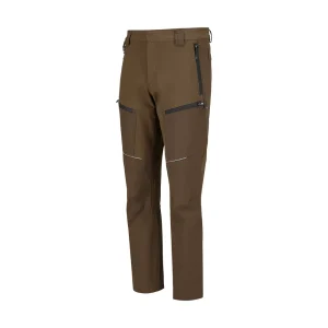 καφέ casual παντελόνι haix 953020 Pants
