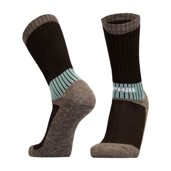 τεχνικές μάλλινες κάλτσες τρεξίματος merino bamboo uphill vaaru trekking E8862-199