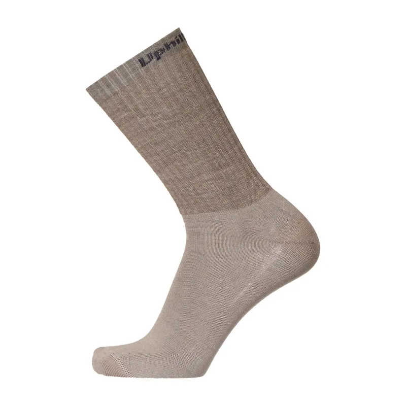 ισοθερμικές κάλτσες uphill combat merino σε χακί χρώμα