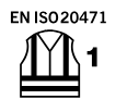 EN ISO 20471 – Κλάση 1