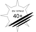 EN 13758-2 - UPF 40+
