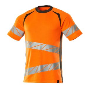 Μπλουζάκι Υψηλής Διακριτότητας MASCOT ACCELERATE SAFE Πορτοκαλί Hi-Vis